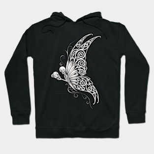 Fairy skeletons surrealist tattoo. Hoodie